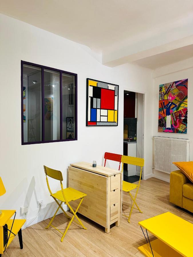 Pop Appart Appartement Artiste Configure En Galerie Dart A 200 M Du Centre Ville Avec Parking Prive Et Securise Gratuit Dans Copropriete Avignon Exterior foto